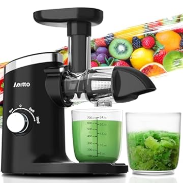 aeitto slow masticating juicer machine
