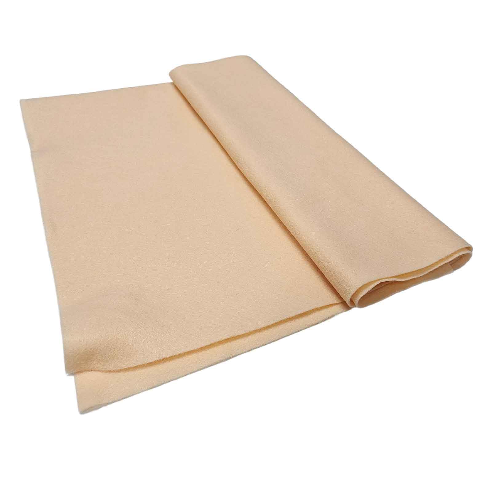 Jtnohx Apricot Felt Fabric for Crafting Soft Felt Sheets 91x315CM