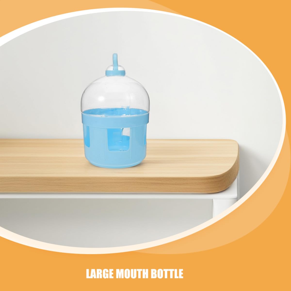 Toyvian Comedero y Bebedero para Palomas 2 Piezas Dispensador de Agua Transparente para Jaulas de Aves Mensajeras y Competición Diseño Conveniente