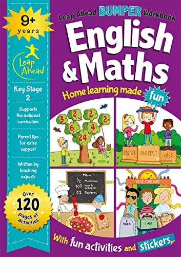 Leap Ahead Bumper Workbook: 9+ Years English & Maths