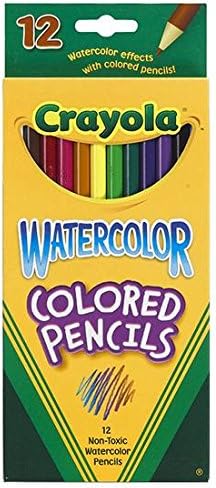 Watercolor Pencils 12CT Full Length