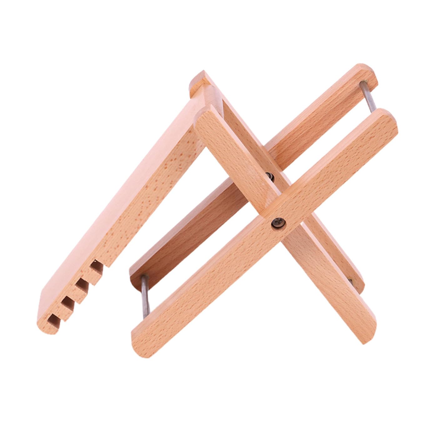 UPKOCH Poggiapiedi in Legno Regolabile in in 4 Posizioni Robusto Poggiapiedi Per Chitarra