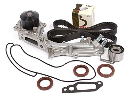 Evergreen TBK193WPT2 Compatible With Acura Legend 3.2L V6 C32A1 24V Timing Belt Kit Water Pump (2 outlet pipes)
