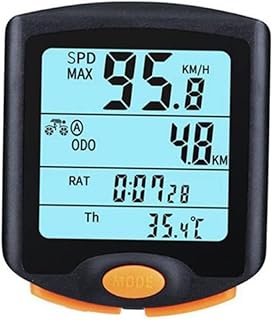 INOOMP Excersise Bike Bikes Bikes Exercise Bike Computer Bike Code Table Bike Odometer Speeding Alert Kilometer Sports Bike Cycling Computer