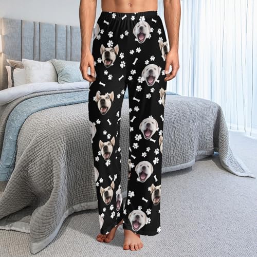 Personalized Pajama Pants for Men Women Custom Pajama Pants with Photo Wedding Gifts for Couples Made In USA3