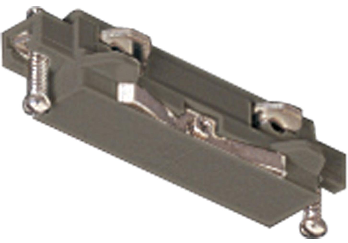 Progress Lighting P8720-31 Straight Connector For Joining 2 Or More Track Sections The Connectors Plug Into Track Sections Only 1 Way, Black