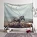 Produktbild Tapestry Wall Hanging,Trockenrasen Mountain Zebra Böhmisches Indischen Hippie Psychedelic Modern Multi-Funktion An Der Wand 3-D-Druck Groß Home Decoration Hängende Tuch Für Wohnzimmer Badetuch