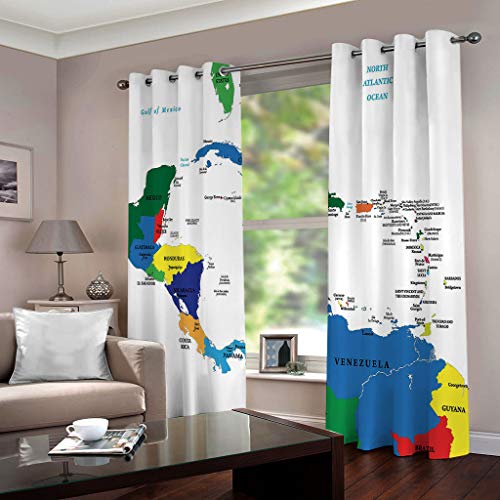 Rideaux et draperies isolant thermiques opaques 132x160 cm blancs - 3