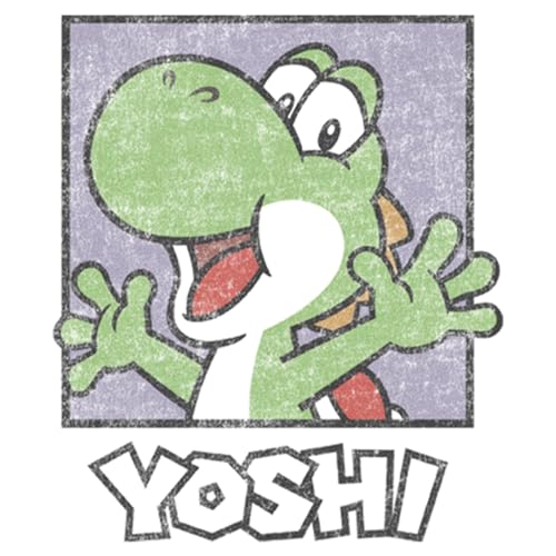 Infant's Nintendo Distressed Yoshi Portrait Bodysuit2