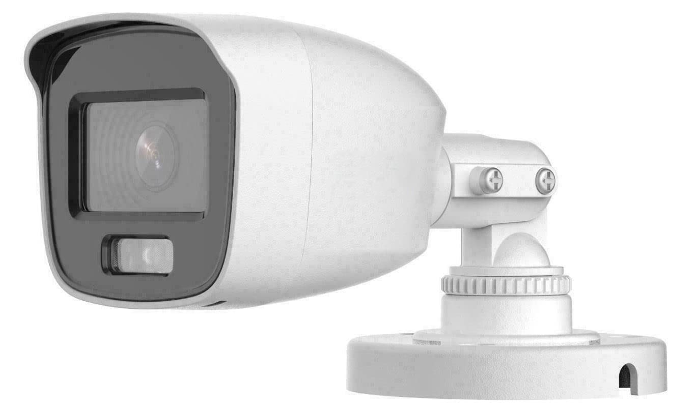 Hilook White By Hikvision Thc-B159-M 5Mp Colorvu 4-In-1 Bullet Camera 20M Ir With Audio – (2.8Mm)