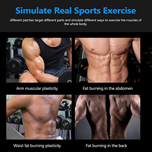 Estimulador muscular, Andoer 32pcs EMS Ultimate Muscle Stimulator Training Gear