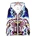 Produktbild MULIZHE Bunt Bedruckter 3D Weihnachts Hoodie Langarmtasche Dicker Pullover Herren Und Damen Neutraler Deko Pullover A-1200 Dragon Ball-XXXL