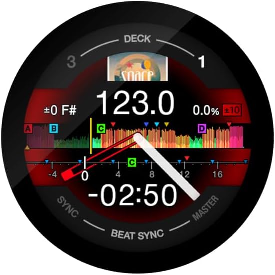 Pioneer DJ DDJ-1000-4-deck USB DJ Control Surface and 4-channel Mixer, with Rekordbox DJ Software, Dual USB Ports, LCD Jog Display, and 16 Multicolor Performance Pads Controller