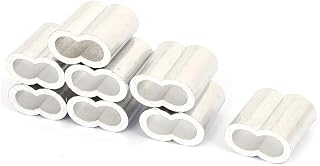 New Lon0167 M10 Wire Featured Rope Aluminum Sleeves reliable efficacy Clip Fittings Loop Sleeve Cable Crimps 8pcs(id:310 8c 17 052)