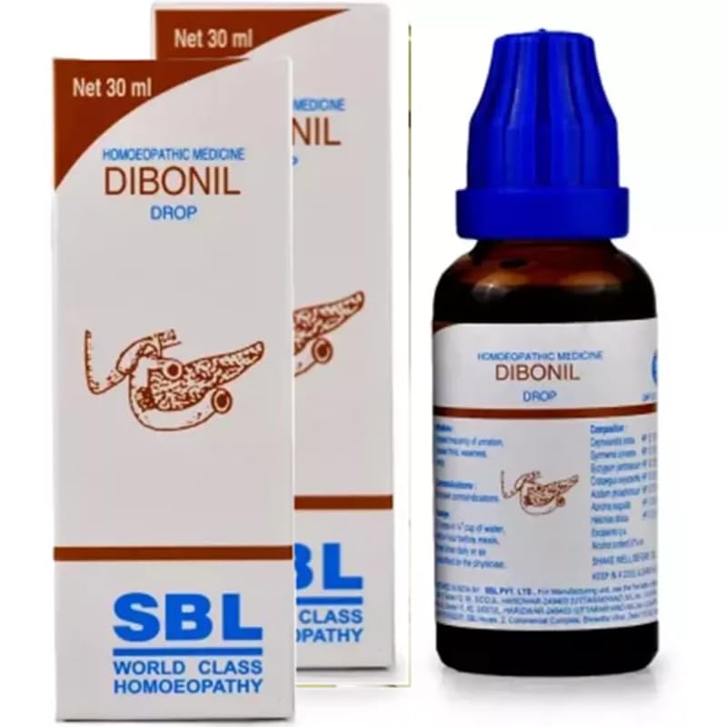 (Pack of 2) SBL Homeopathic Dibonil Drops (30ml) - Pharmazenix