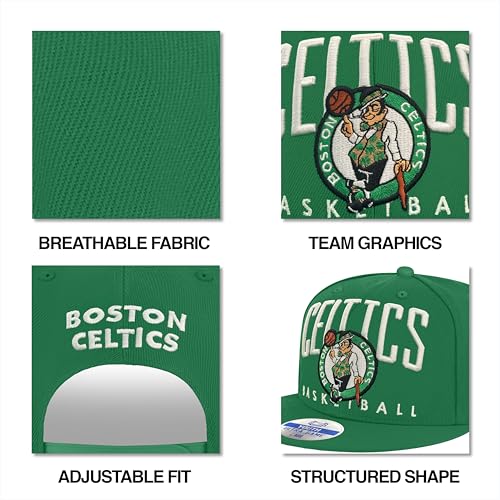 Casquette de baseball NBA visière courbe et fermeture réglable série Teamster - 4