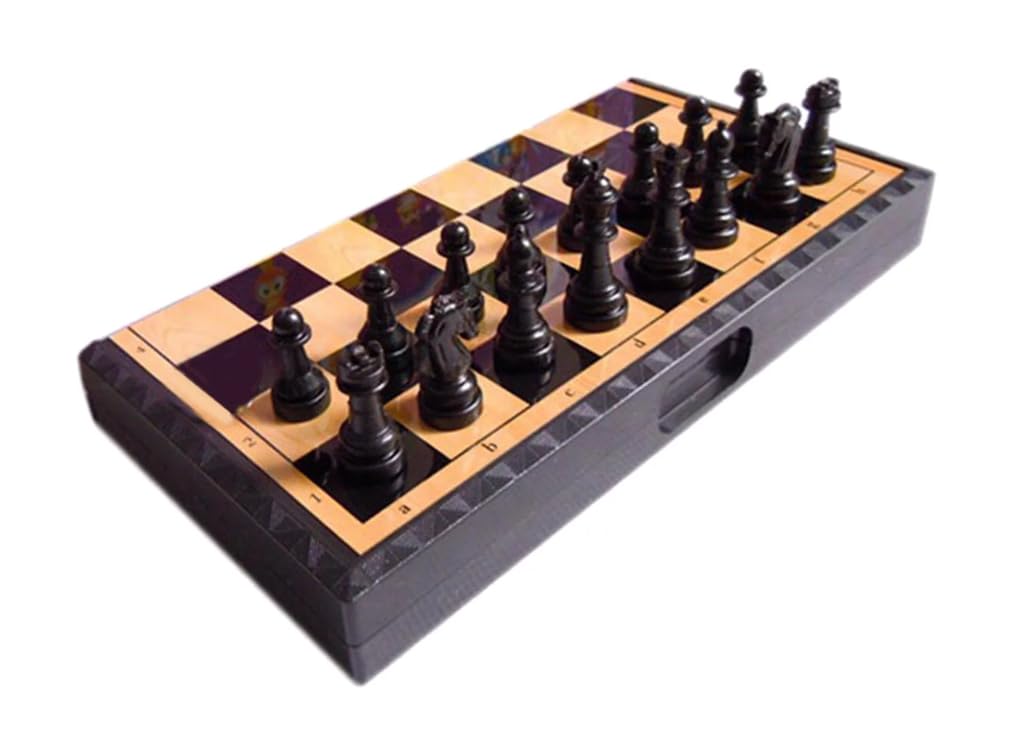 SPOCCO | 12x 12 inch Magnetic Folding Chess Set | Folding Plastic Chess Board Set with 32 Magnetic Chess Coins for Kids & Adults | MC13 (B0DDY4T3BN) Amazon Price History, Amazon Price Tracker