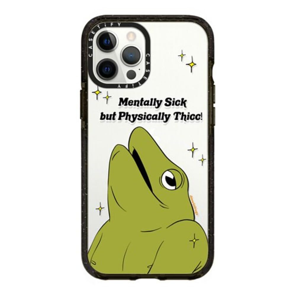 Coque Impact iPhone 12 Pro Max protection antichoc CASETiFY noir transparent - 8