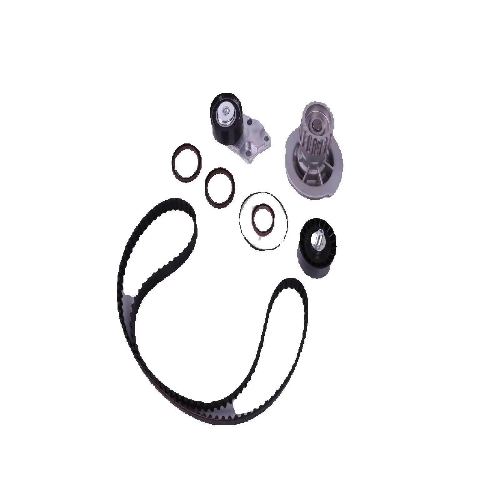 Compatible Con Chevrolet Para Aveo Para Aveo5 2004-2008 Incluye Kit Bomba Agua Correa Distribución CPW9793 GTKWP335 Kit Distribucion Auto