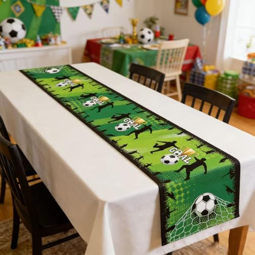 �y2026�N����z �T�b�J�[ ���� �e�[�u�������i�[ 180×30cm ���� �h�� �ϔM �����O�b�Y �ϐ�p�[�e�B�[ �X�� ���H�X �ƒ�p �e�[�u���f�R���[�V���� (2)