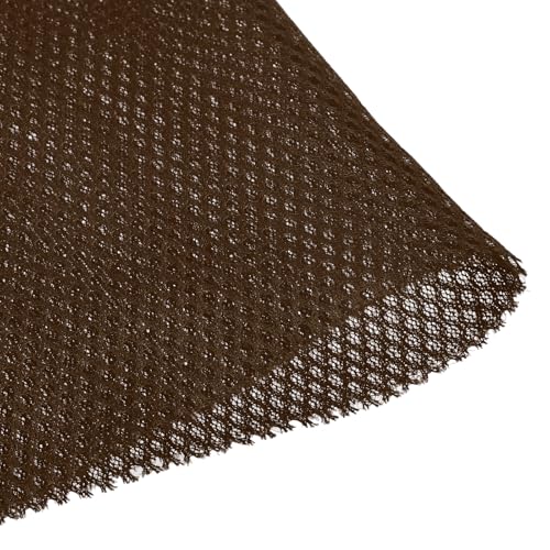 Tela para altavoces a prueba de polvo rejilla antipolvo café 100x140