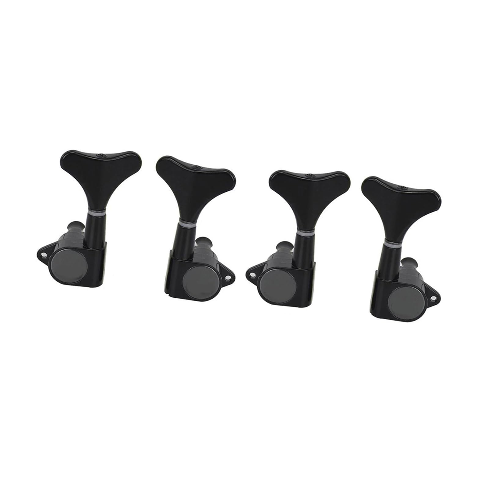 Juego De Jarras Afinación Para Bajo Eléctrico 2L2R (negro) Clavijas Guitarra