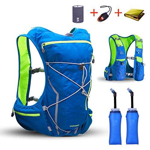 TRIWONDER Hydration Pack Backpack 10L Deluxe Running Race Hydration Vest Outdoors Mochilas