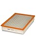 Produktbild HENGST Luftfilter Type E378L - Luftfilter-Einsatz für PKW - Luftfilter Auto, Auto Ersatzteile, Auto Luftfilter, Luftfiltration Automotive, Dieselmotor, Ottomotor