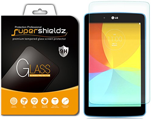 Supershieldz Designed for LG G Pad 7.0 and G Pad 7.0 LTE Tempered Glass Screen Protector Anti Scratch, Bubble Free