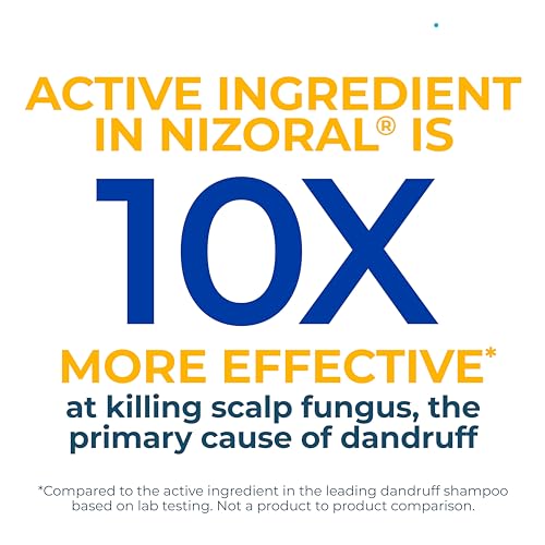 Image of Nizoral 2-in-1 Anti Dandruff Shampoo and Conditioner, 14 Fl Oz, 1% Ketoconazole (Pack of 2)