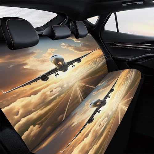 Funda para asiento trasero de avión y coche protector universal a prueba de arañazos 4