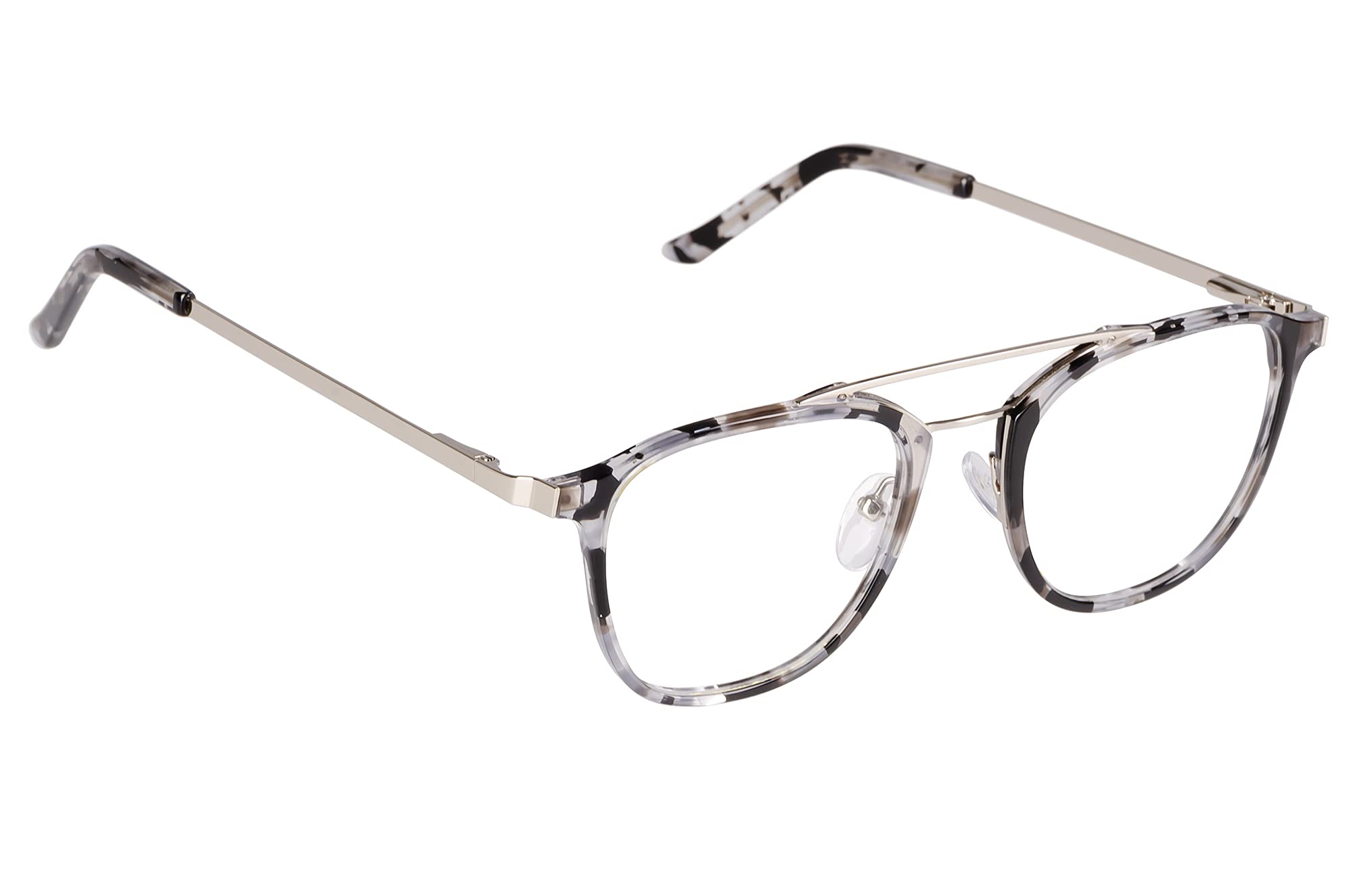 Edison & King Zen Reading Glasses, Retro Glasses with Double Bridge, Premium Lenses