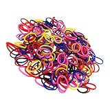 Packung 1000 Farbenfrohe Elastische Haarbindungen Seil Kleines Haarstyling Werkzeug Haartuelle Gummibänder