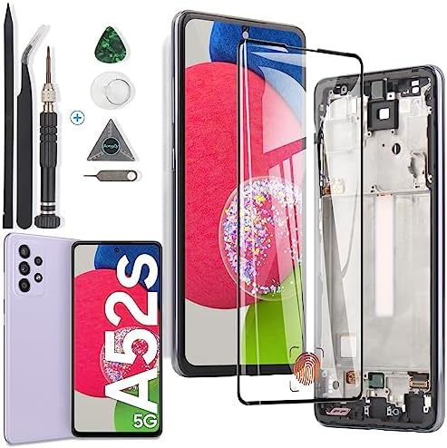 Écran LCD + Vitre Tactile Complet Pour TCL 406S/406/405/408 - Remplacement Avec Cadre, Compatible Plusieurs Modèles T506