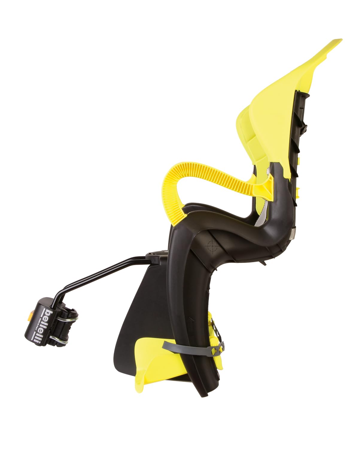 Seggiolino Bicicletta Posteriore Tiger - Per Bambini 3-8 Anni (fino 22kg) | Fissaggio Al Portapacchi, Arancione/Nero