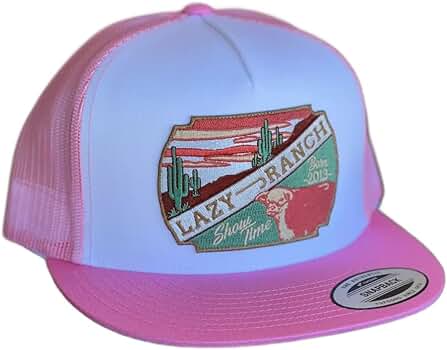 帽子 [0] PING WHITE PINK FLOWER STYLE Y2K 00s Amazon.com: Lazy J Pink White 4' Showtime Patch - Hats Cap
