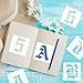 3 Inch Calligraphy Letter Stencils for Painting, 66 PCS Old English Lettering Stencils Reusable Alphabet Stencil Plastic Letters Numbers Templates for Painting on Wood Wall Fabric Art Crafts