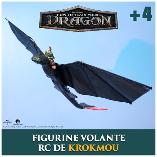 Figurine Radiocommandée Krokmou 76 Cm à Ailes Battantes Dragon - 2