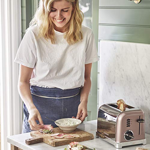 Cuisinart CPT160PIE Style Collection 2-Schlitz-Toaster, Edelstahl, Vintage Rosa Pink – Bild 4