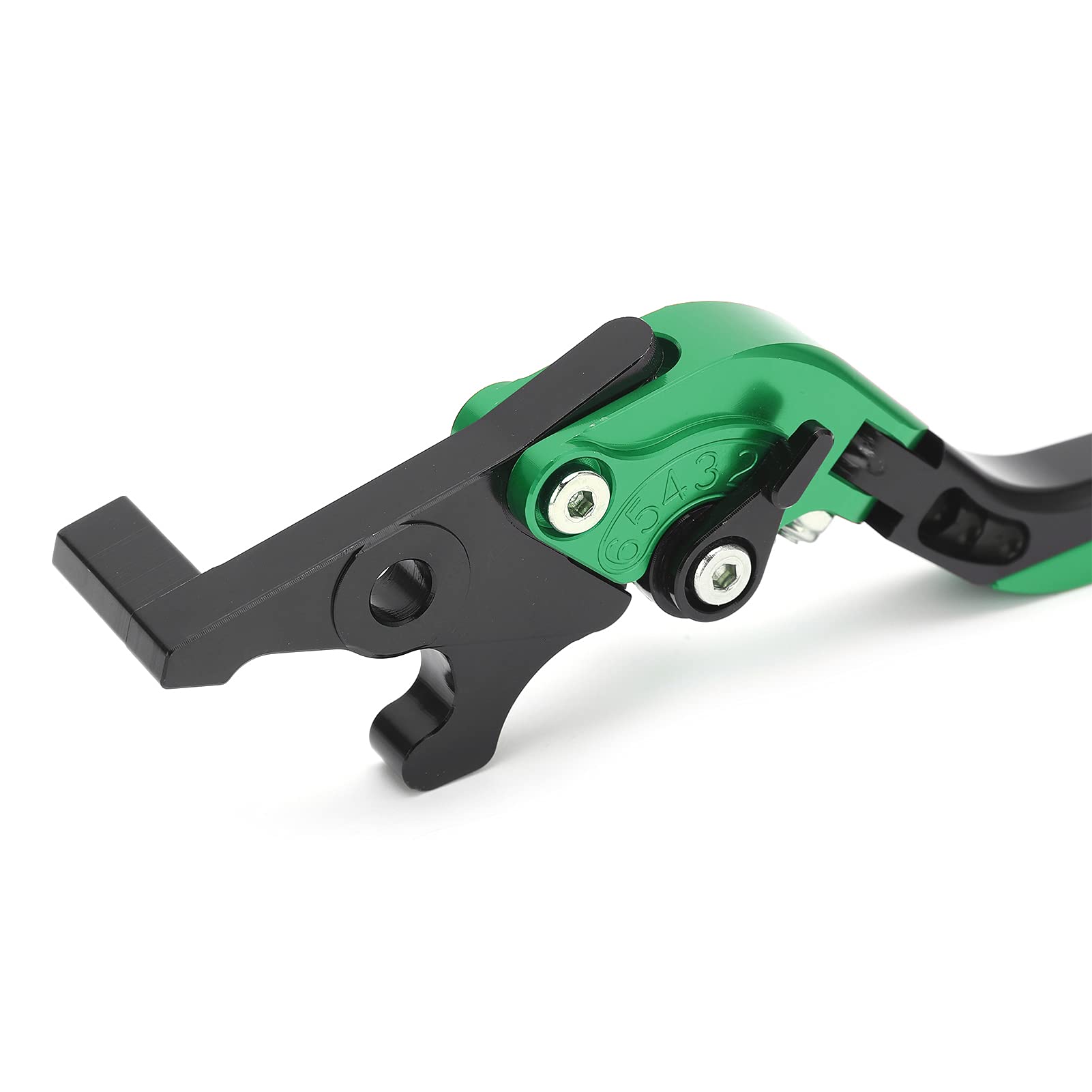 Leva della Frizione, Manico del Freno per Bici Leve Freno Bici di Sostituzione Leve Freno Regolabili Leve Frizione CNC Alluminio Alluminio Freno Frizione Controllo per MT25 MT -03 R25 R3 (BLACK)