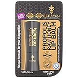 BEE and YOU 100% Natural Moisturizing Lip Balm, Original Beeswax with Propolis + Raw Honey + Vitamin...