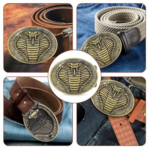 Superkred BELT BUCKLE S Men Western Cowboy - Don'T Treat On Me Belt Buckle Western Belt Buckles For Men Snake Belt Buckle Women Mens Belt Buckle Hebillas Vaqueras Para Hombre, Cowboy Belt Buckles For Men Gold thumb #1