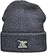 Produktbild Reflektierende Mütze für Kinder mit Patch: Dinosaurs - Dino Dinosaurier Dinos T-Rex - Strickmütze Wintermütze Beanie Geschenk für Junge-n & Mädchen - Reflex Reflektor Sichtbarkeit Sichtbar (Grau)