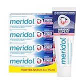 meridol Zahnpasta Parodont Expert 75 ml - Zahncreme wirkt antibakteriell und unterstützt so den natürlichen Heilungsprozess des Zahnfleisch (Packung mit 4)