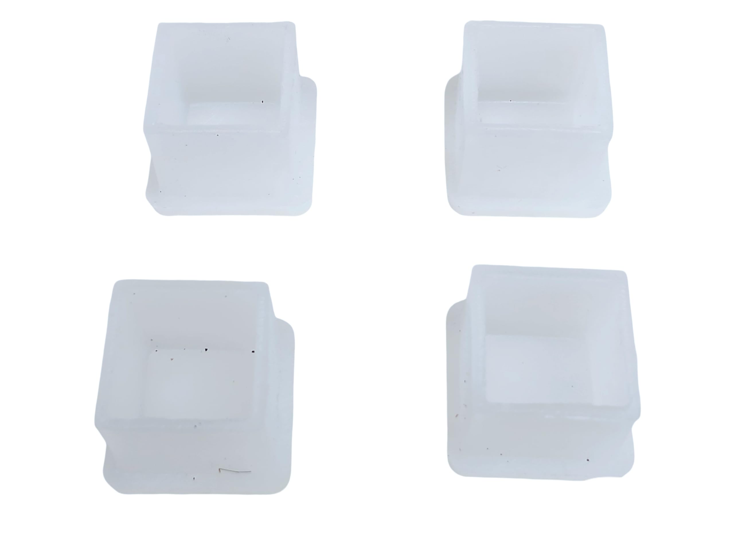 Plastic Square(2x2 cm) Buffer/Bush/Pad/End Cap| Furniture Leg Protector | Anti-Scratch, Noise Reduction & Floor Protection for Chair, Table, Sofa & Bed (4)-image-29