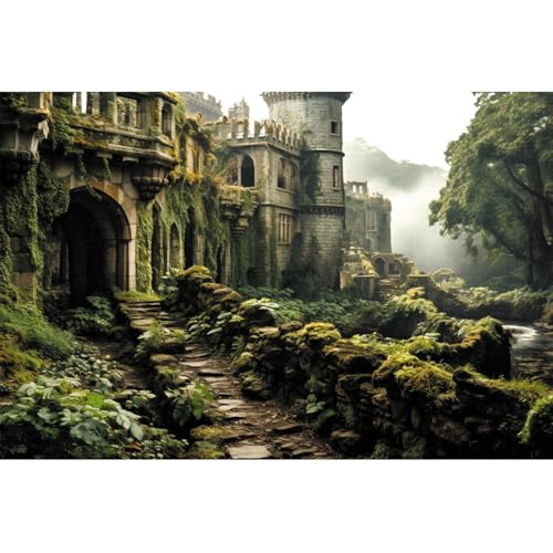Château médiéval magique pour immortaliser les souvenirs d'enfance