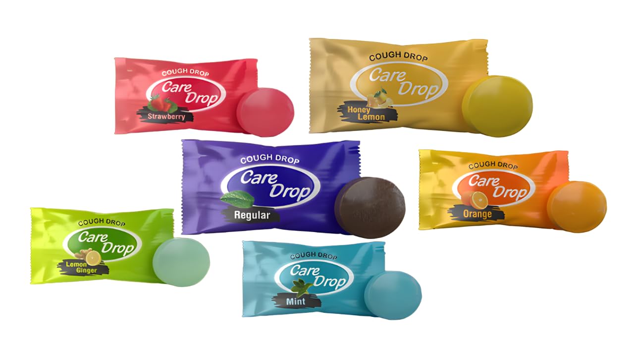 Care Drop Mix Flavour Lozenges I 100 Tabs X 3 Pouch