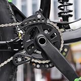Design CNC leggero: i ciclisti attenti al peso richiedono componenti forti che non rallentano l'accelerazione o la maneggevolezza. La costruzione cava intagliata riduce la massa a 226,5 g mantenendo l'integrità strutturale durante i sentieri accidentati. Le finiture nere, rosse o viola aggiungono stile a qualsiasi build senza compromettere i livelli di prestazioni.