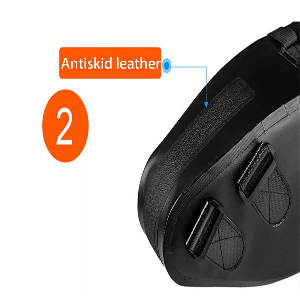 NEWBOLER Borsa per tubo anteriore per bici Borsa per cestino per