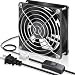EC Cooling Fan GDSTIME 90mm x 90mm x 25mm AC 110V 115V 120V 220V 240V